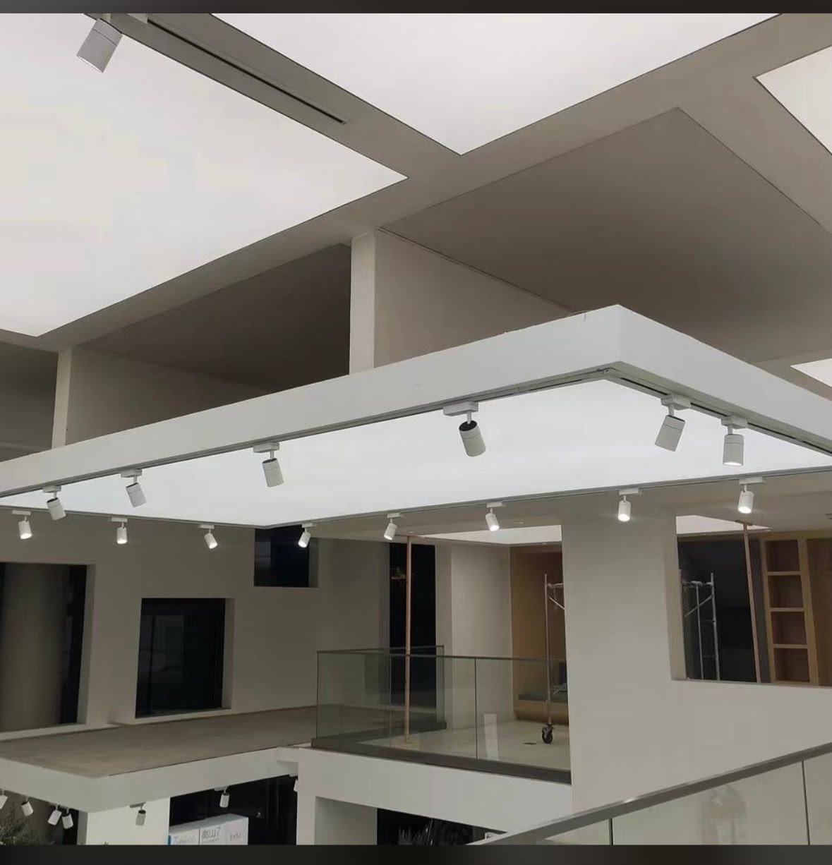 Grid Translucent Stretch Ceiling